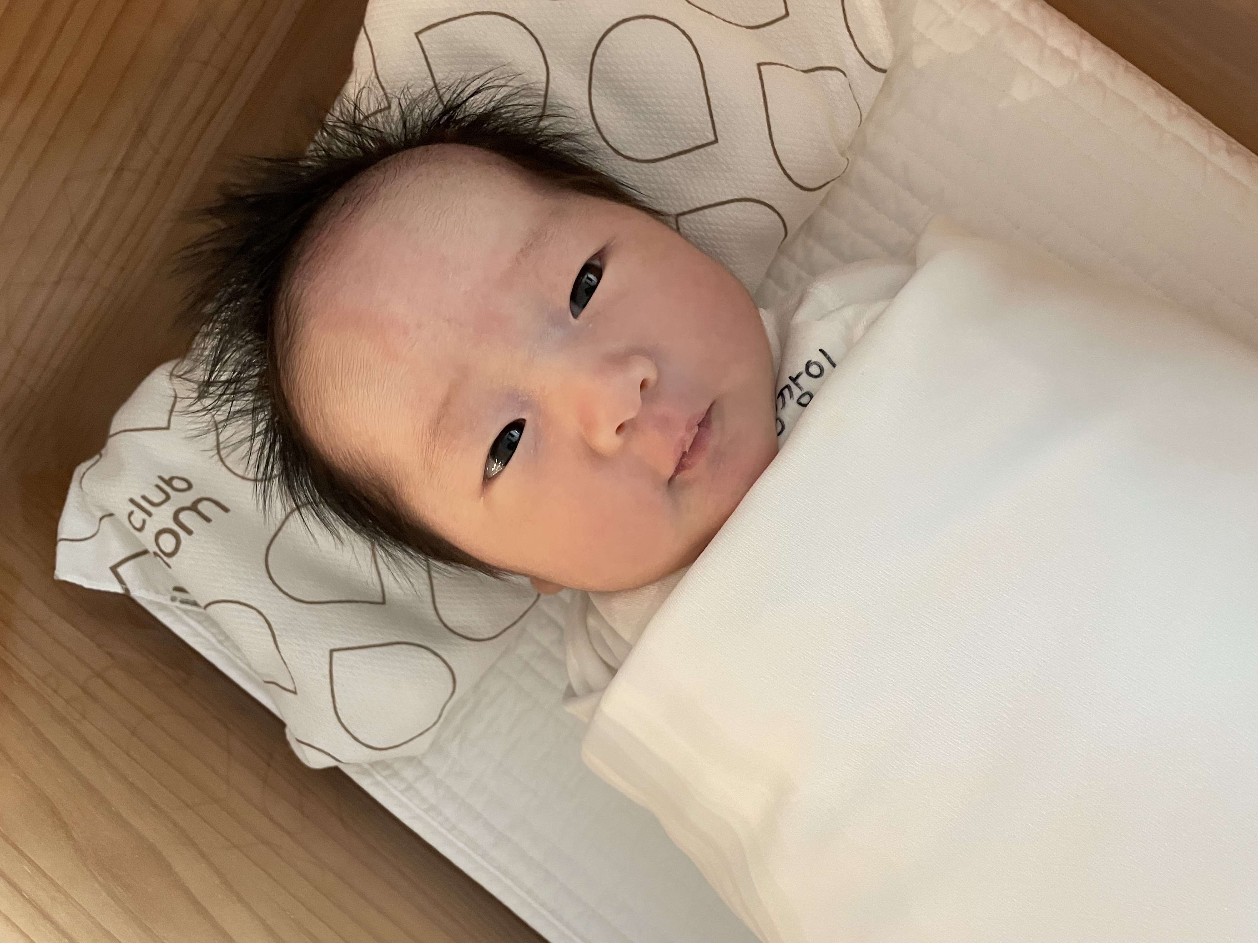 조리원에서의 해린이