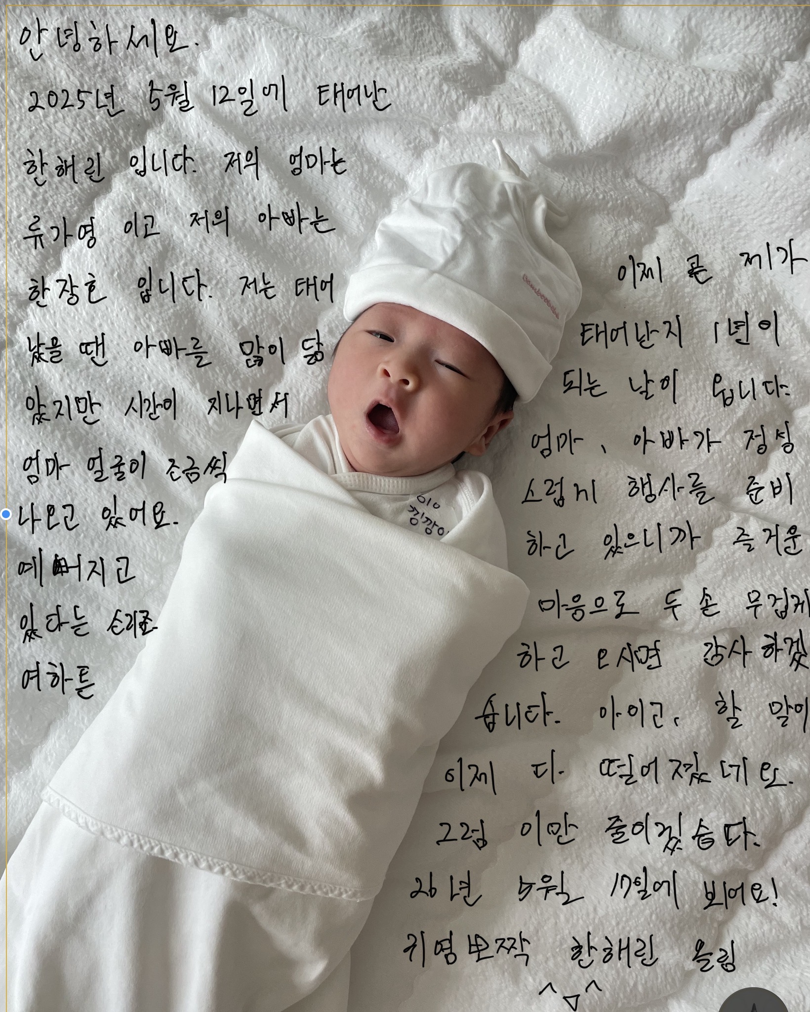 랜딩 편지 이미지